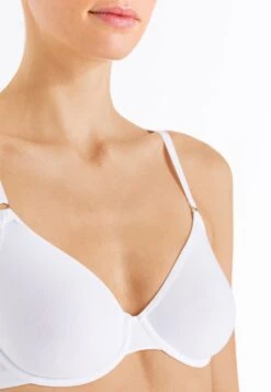 HANRO Cotton Sensation - T-Shirt Bh - White -Triumph 02835143e7464e3ab9b50332046cbe06