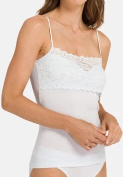 HANRO Spaghetti Moments - Hemd - Cool Blue