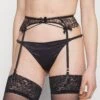 AGENT PROVOCATEUR Kiya Suspender- Jarretels - Black