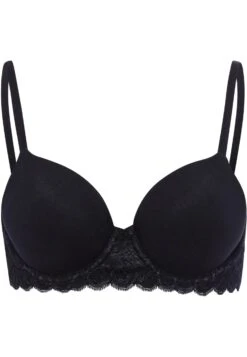 HANRO Moments - Push-Up Bh - Black -Triumph 0a7a208a74f84c0eafc00b62014f63e5