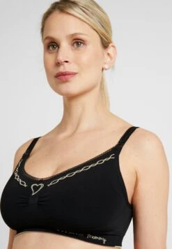 Magic Bodyfashion Fancy Mama Nursing Bra - T-Shirt Bh - Black/Latte -Triumph 13df19273de442d9b8b5204fa772d6d0