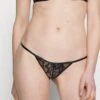 AGENT PROVOCATEUR Alyss Trixie- String - Black -Triumph 1708d1e174c342dfa470859ca2bd91f0