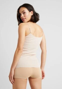 HANRO Seamless Spaghetti Top - Hemd - Beige -Triumph 1afda62037fc4615990ba8b2d5b816c5