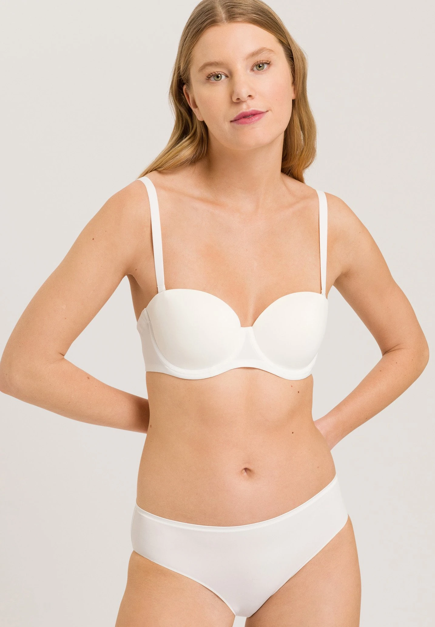 HANRO Allure Bandeau - Beugel Bh - Off White 7 HANRO Allure Bandeau - Beugel Bh - Off White - Afbeelding 5