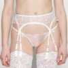 AGENT PROVOCATEUR Ozella Suspender- Jarretels - White -Triumph 2a217ae47bb04351a4af1f83488f8efe