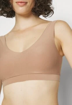 Chantelle Soft Stretch Padded - Bustier - Coffee Latte -Triumph 2bc55108769d4a368247a59570d695b8