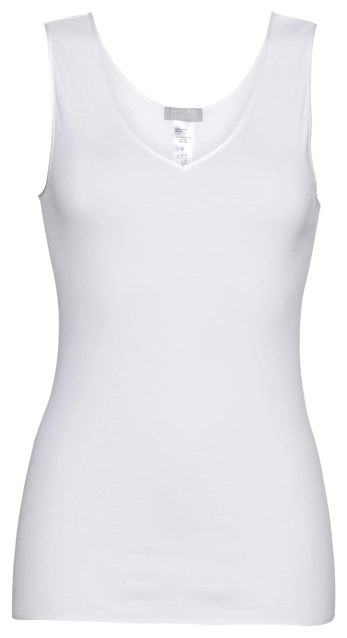 HANRO Cotton Seamless - Hemd - White 7 HANRO Cotton Seamless - Hemd - White - Afbeelding 5