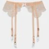 AGENT PROVOCATEUR Lorna Suspender - Jarretels - Nude/White -Triumph 33c1e3b72d3c4979a7dcff97d790c140