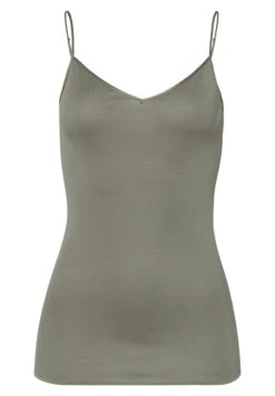 HANRO Spaghetti Seamless - Hemd - Antique Green -Triumph 34f2bd86683f4a0ea488d98aa12afc7f