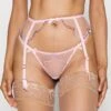 AGENT PROVOCATEUR Lornaparty Suspender - Jarretels - Baby Pink/Rose Gold-Coloured