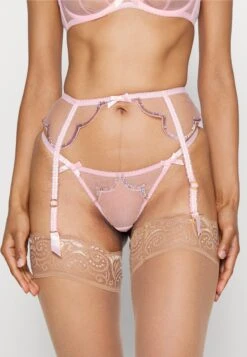 AGENT PROVOCATEUR Lornaparty Suspender - Jarretels - Baby Pink/Rose Gold-Coloured