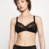 Chantelle Every Curve Wirefree Support Bra - Triangel Bh - Black
