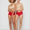 Chantelle High Waist Briefs - Slip - Poppy Red