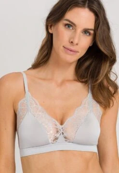 HANRO Mae - Triangel Bh - Silver Grey -Triumph 47da579b960044fcae78b4686ac18d7f