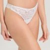 HANRO Moments - String - White -Triumph 558e51f631fe41daa4beb125fe81277d