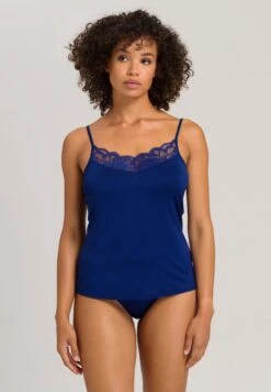 HANRO Mae - Hemd - Space Blue