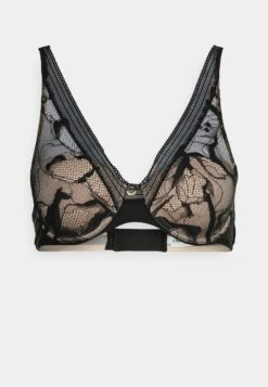 Chantelle True Tief - Triangel Bh - Schwarz -Triumph 5acf4373478e460e899239840d881d27