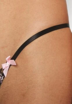 AGENT PROVOCATEUR Anie Trixie- String - Black/Baby Pink -Triumph 5caaa15dae65410891ba0fc2ce216671