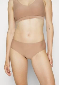 Chantelle Soft Stretch Shorty - Slip - Hellbraun