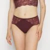 Triumph Wild Peony Florale Maxi - Slip - Claret -Triumph 67dac8ec676e4b3681d180f1f9ba44d7