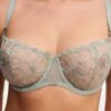 Chantelle Fleurs-Balconnet Aussenträger-Bh - Voorgevormde Bh - Green Tea -Triumph 6b58c2f1836d46008e63ba6b10858305