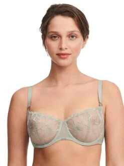 Chantelle Fleurs-Balconnet Aussenträger-Bh - Voorgevormde Bh - Green Tea -Triumph 6bd9db44465747079c23ae0c59f0eead