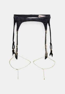 AGENT PROVOCATEUR Kati Suspender - Jarretels - Black/Gold-Coloured -Triumph 6ca4739725dd482e92490db27411118e