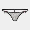 AGENT PROVOCATEUR Lorna Trixie - String - Black -Triumph 714ac1851ec44dfd801760af4b27c74e