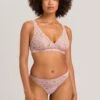 HANRO Moments Soft - Triangel Bh - Pale Pink -Triumph 7513db024eae4cbb88ff033278807151