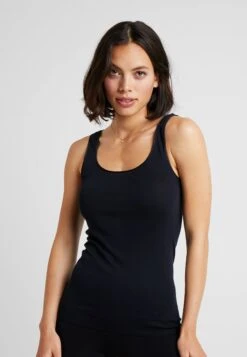 HANRO Seamless - Hemd - Black