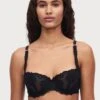 Chantelle Champs Elysees Half Cup Bra - Voorgevormde Bh - Black -Triumph 766e070b5ba04bd7b2293a9fdfd14bdf