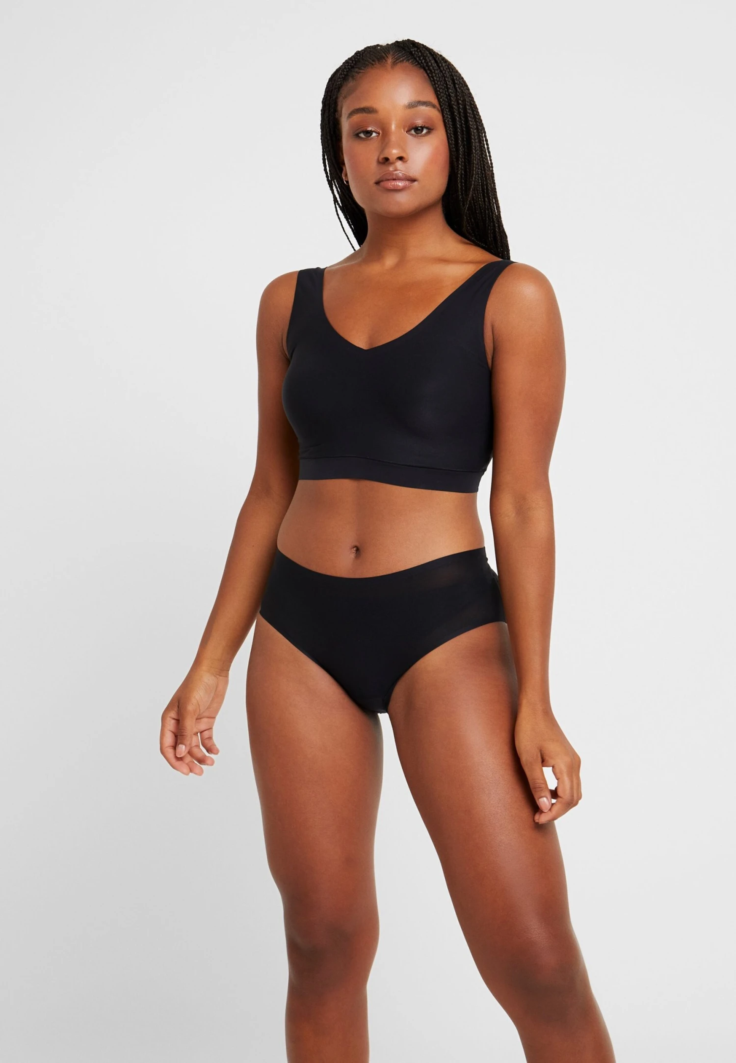 Chantelle Slip - Black 4 Chantelle Slip - Black - Afbeelding 2