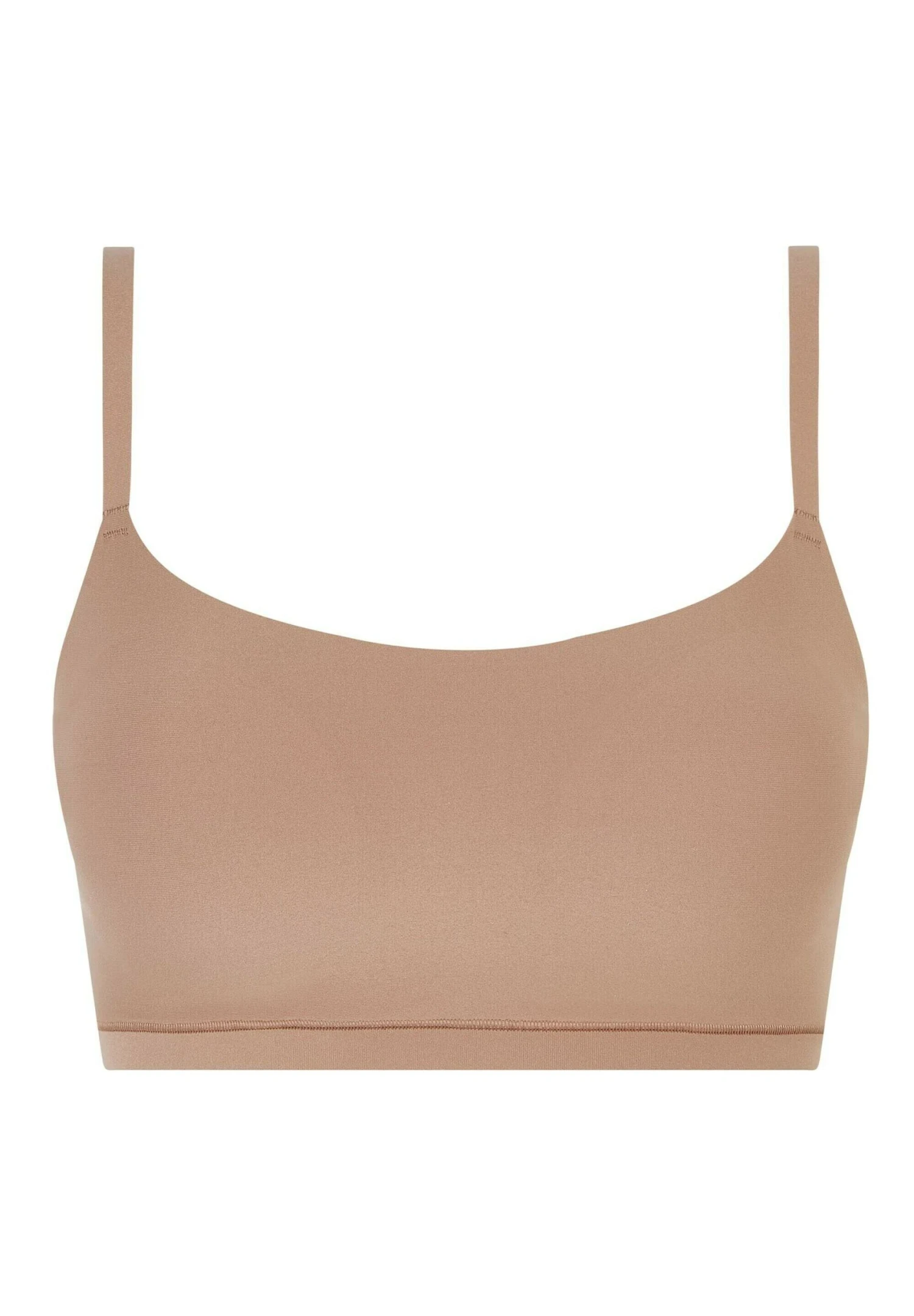 Chantelle Softstretch, Soft Cups, Bügellos, Naht - Bustier - Hellbraun 5 Chantelle Softstretch, Soft Cups, Bügellos, Naht - Bustier - Hellbraun - Afbeelding 3