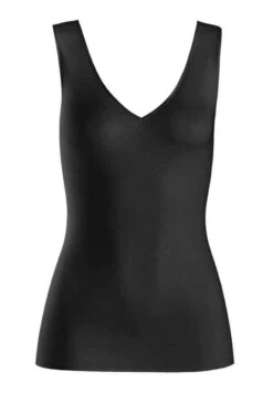 HANRO Cotton Seamless - Hemd - Black -Triumph 8cb26b5e2cb7472286273989f811e36b