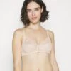 Chantelle Every Curve Wirefree Support Bra - Triangel Bh - Golden Beige