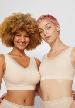 Chantelle Soft Cups V-Ausschnitt - Bustier - Beige Dore -Triumph 9865074e36834a28a5d345cb3351c6f0