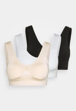 Magic Bodyfashion Comfort Bra 3 Pack - Bustier - Black/Latte/White -Triumph 9fd60fc3bb614da3b10cc80a8ad05504