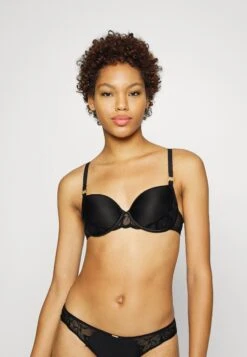 Chantelle Fleurs Foam Bh - Beugel Bh - Schwarz