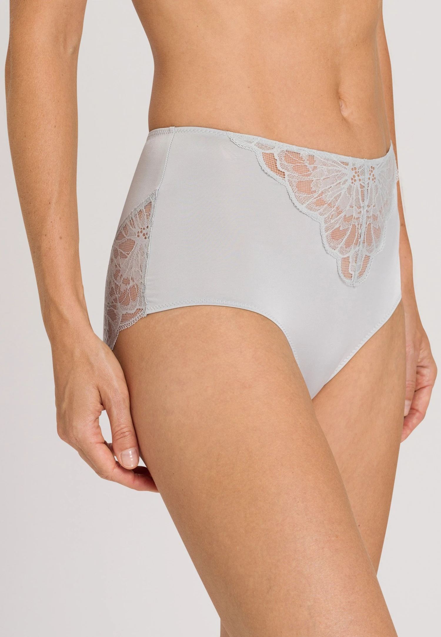 HANRO Mae - Slip - Silver Grey 3 HANRO Mae - Slip - Silver Grey