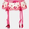 AGENT PROVOCATEUR Cupid Suspender - Jarretels - Red/Pink -Triumph a7834398718d484380c216b89d6ff8e9