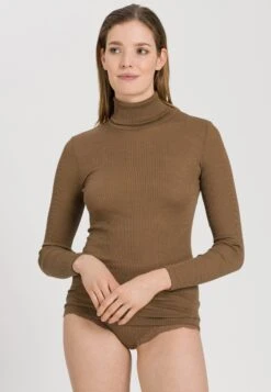 HANRO Nora - Hemd - Walnut