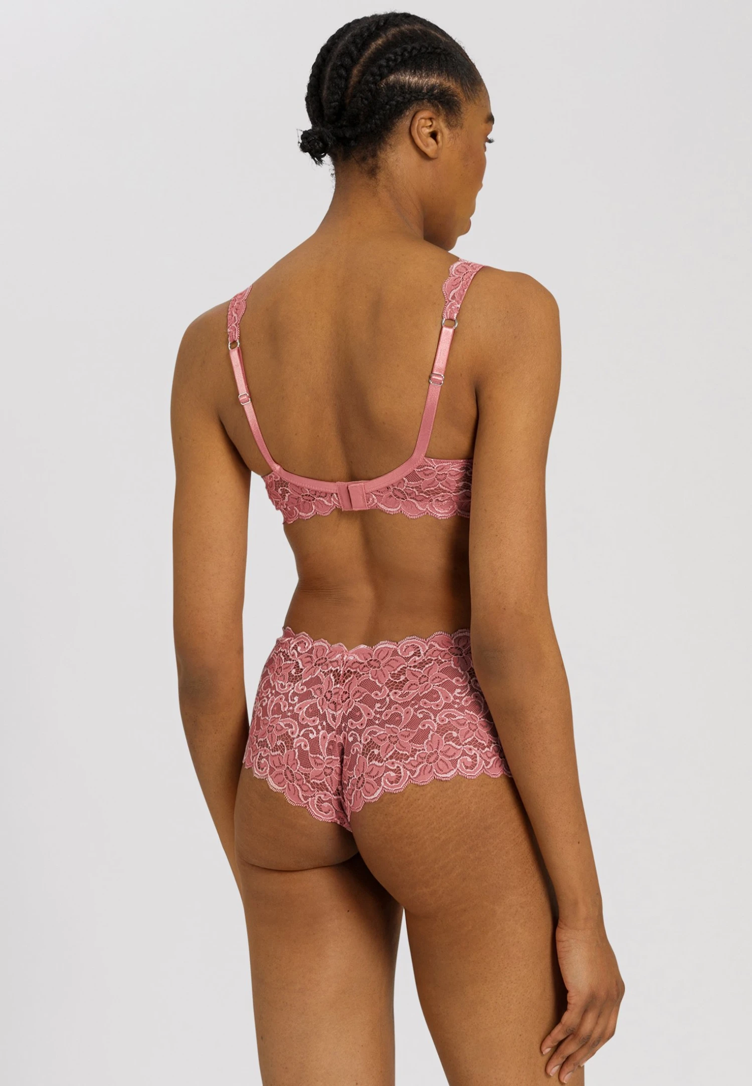 HANRO Moments Soft - Triangel Bh - Sweet Pepper 5 HANRO Moments Soft - Triangel Bh - Sweet Pepper - Afbeelding 3