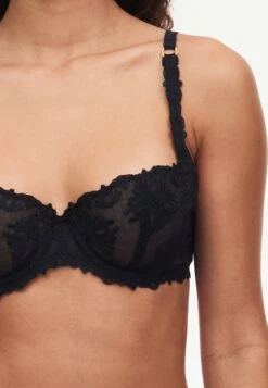 Chantelle Champs Elysees Half Cup Bra - Voorgevormde Bh - Black -Triumph be8f5d82e5ac4ff09008c87cd776dade