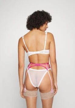 AGENT PROVOCATEUR Maysie Suspender- Jarretels - Fuchsia/Baby Pink -Triumph c25b9ad7c71c4eb5857dc20e4bbaf4d8