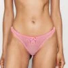 AGENT PROVOCATEUR Yara Thong - String - Pink/Orange -Triumph c35a63a897564827a4d27ace79d202d6