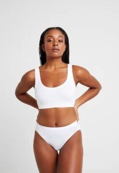HANRO Touch Feeling - Bustier - White -Triumph c73212cec63e4d568ae76305b4a032b2