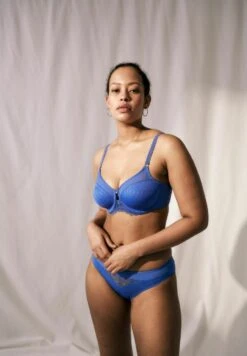 Triumph Florale Azalea W01 - Beugel Bh - Blue -Triumph cd561787cedb48e3aaaaa06b7abe2e06