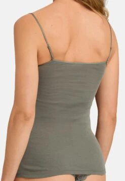 HANRO Spaghetti Moments - Hemd - Antique Green -Triumph d07f8b4bf1e5485e85a8e8af8c87f76e