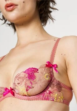 AGENT PROVOCATEUR Zuri Bra - Beugel Bh - Dusky Pink/Yellow -Triumph d8ce70dfe1d247b88012f961aff4ab04