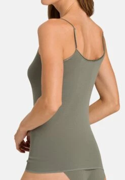 HANRO Spaghetti Seamless - Hemd - Antique Green -Triumph e2593e7567aa4021993103986dca7368